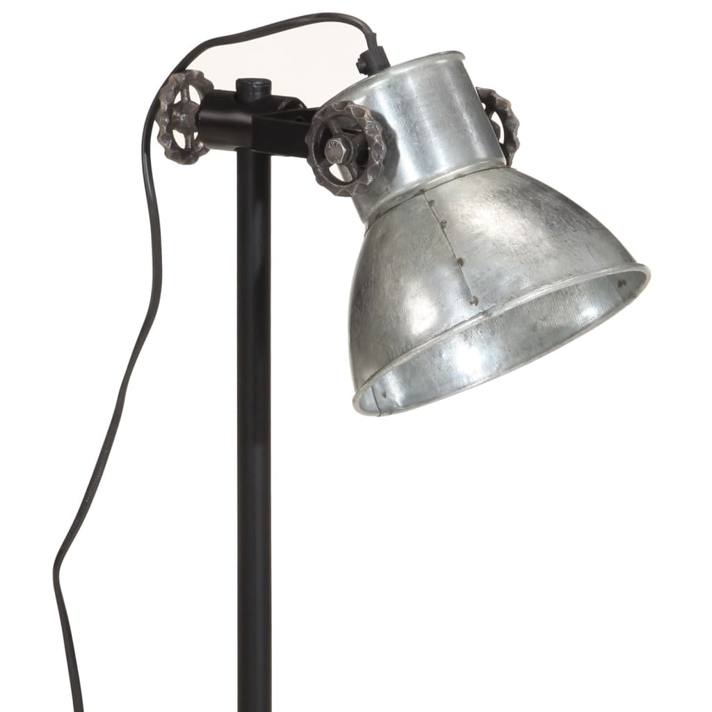 Lampada da Scrivania 25 W Argento Vintage 15x15x55 cm E27