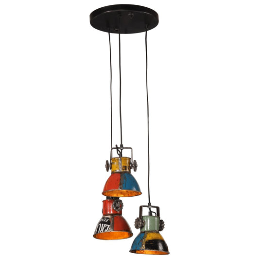 Lampada Pensile 25 W Multicolore 30x30x100 cm E27