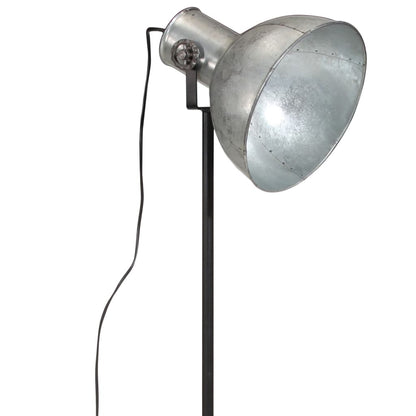 Stehleuchte 25 W Vintage Silber 61x61x90-150 cm E27