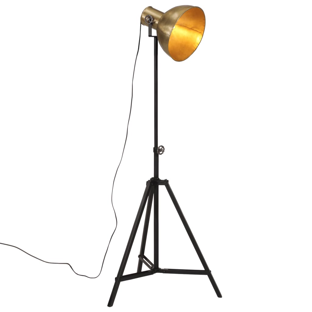 Floor Lamp 25 W Antique Brass 61x61x90/150 cm E27