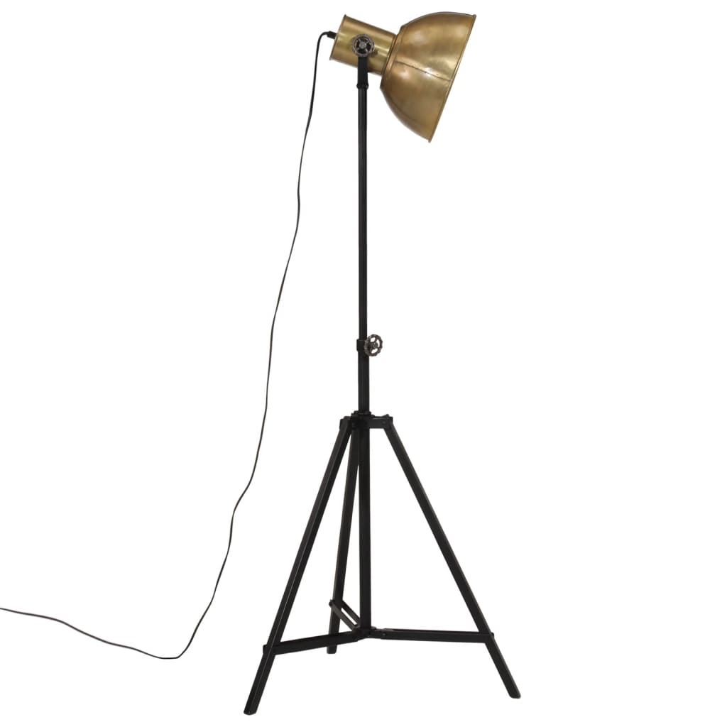 Floor Lamp 25 W Antique Brass 61x61x90/150 cm E27