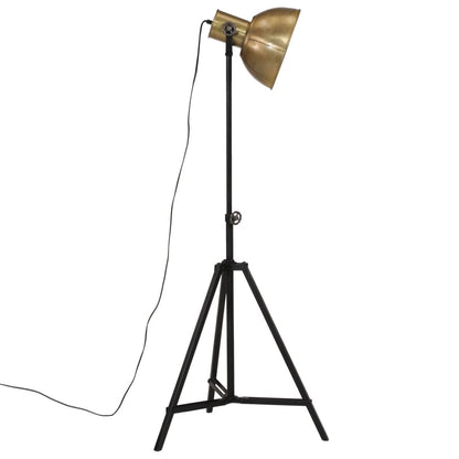 Lampada da Terra 25 W Ottone Anticato 61x61x90/150 cm E27