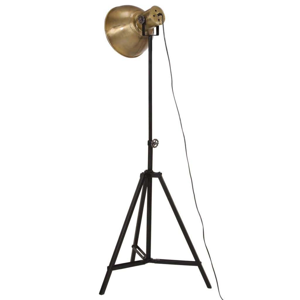 Floor Lamp 25 W Antique Brass 61x61x90/150 cm E27