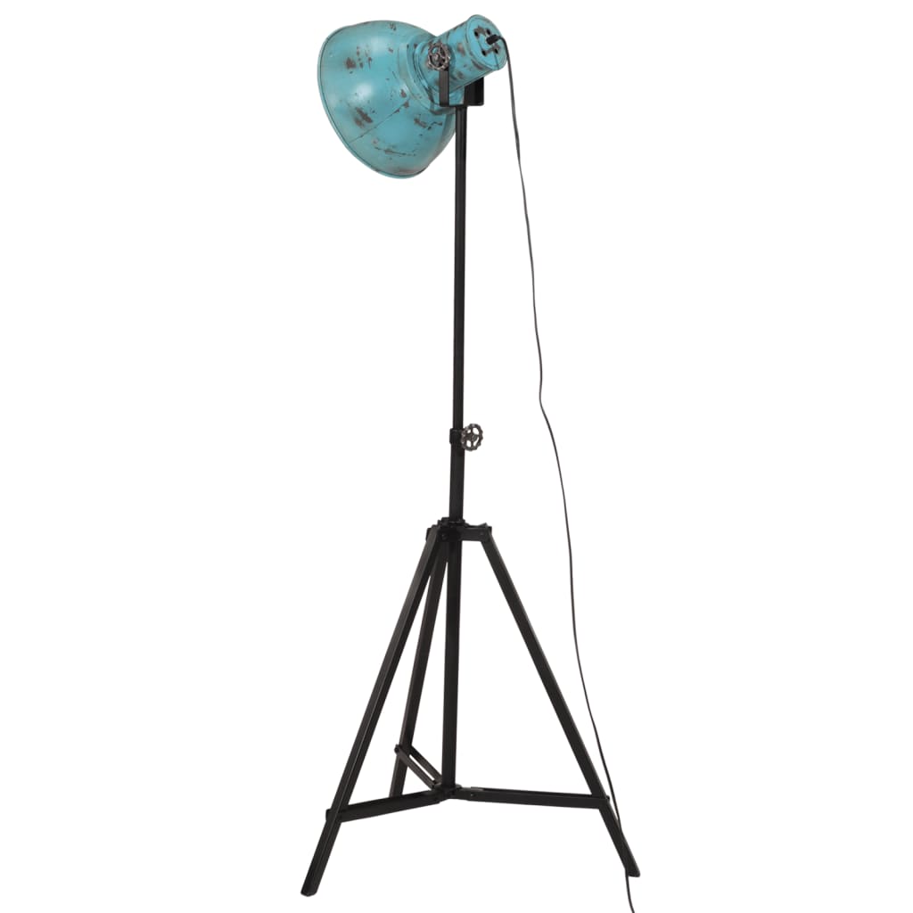 Lampada da Terra 25 W Blu Anticato 61x61x90/150 cm E27