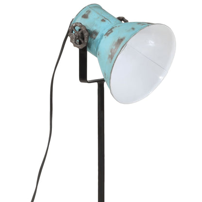 Lampada da Terra 25 W Blu Anticato 35x35x65/95 cm E27