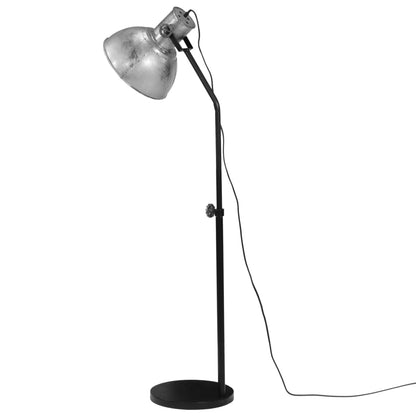 Floor Lamp 25 W Vintage Silver 30x30x90-150 cm E27