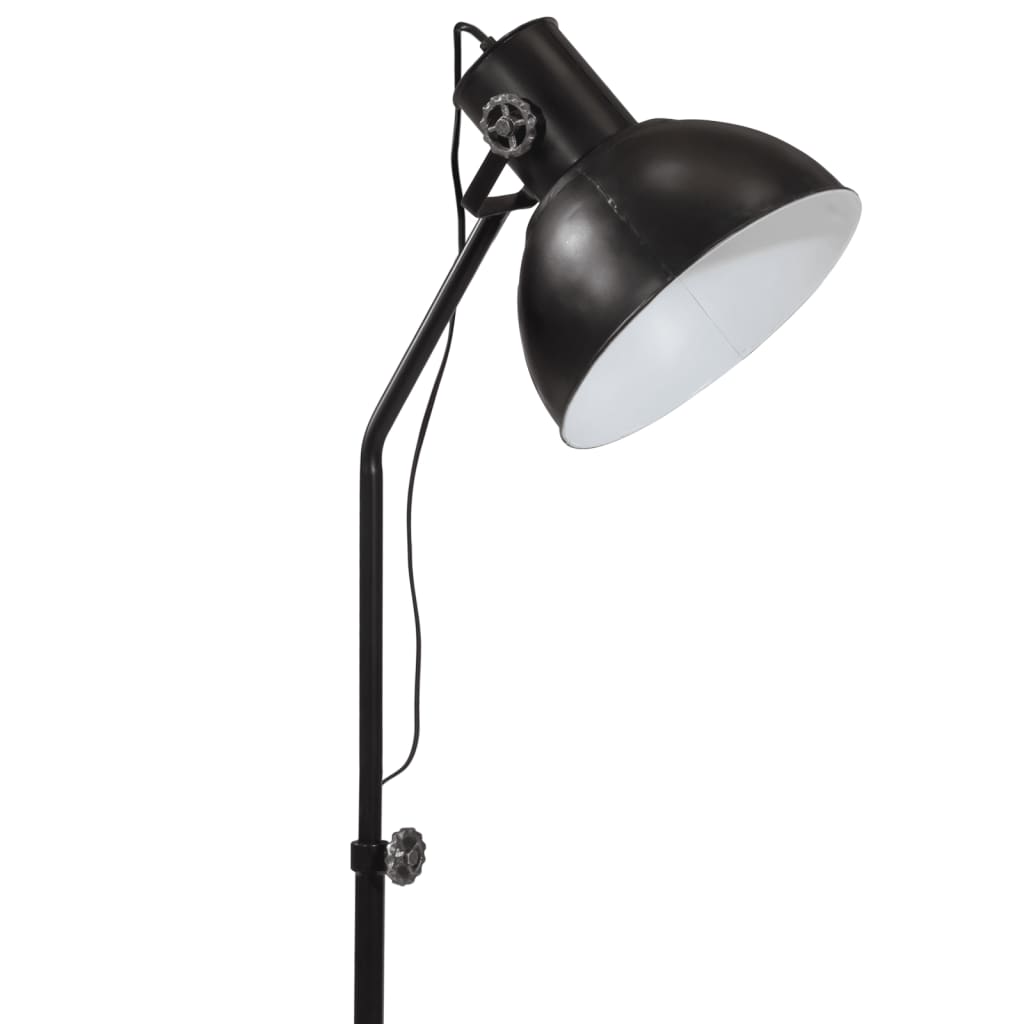 Lampada da Terra 25 W Nera 30x30x90-150 cm E27