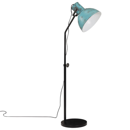 Floor Lamp 25 W Antique Blue 30x30x90-150 cm E27