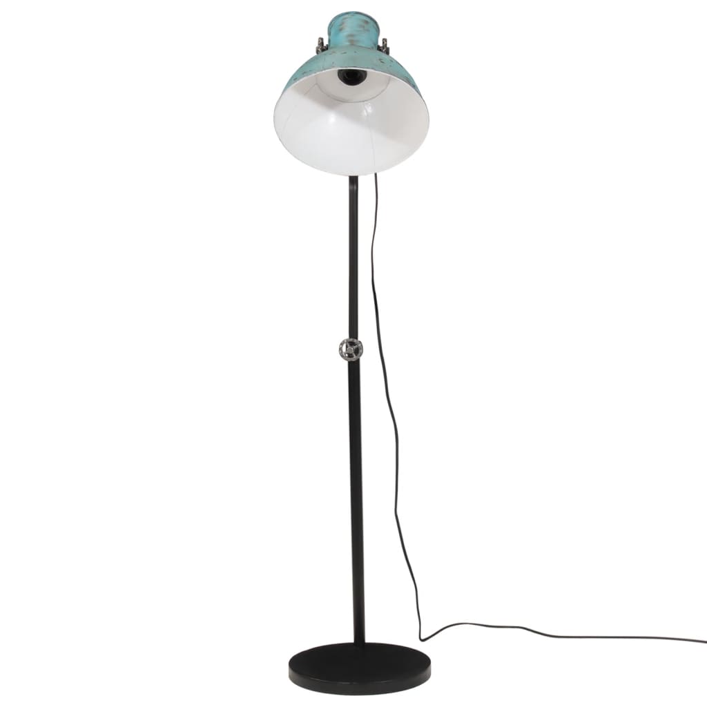 Floor Lamp 25 W Antique Blue 30x30x90-150 cm E27