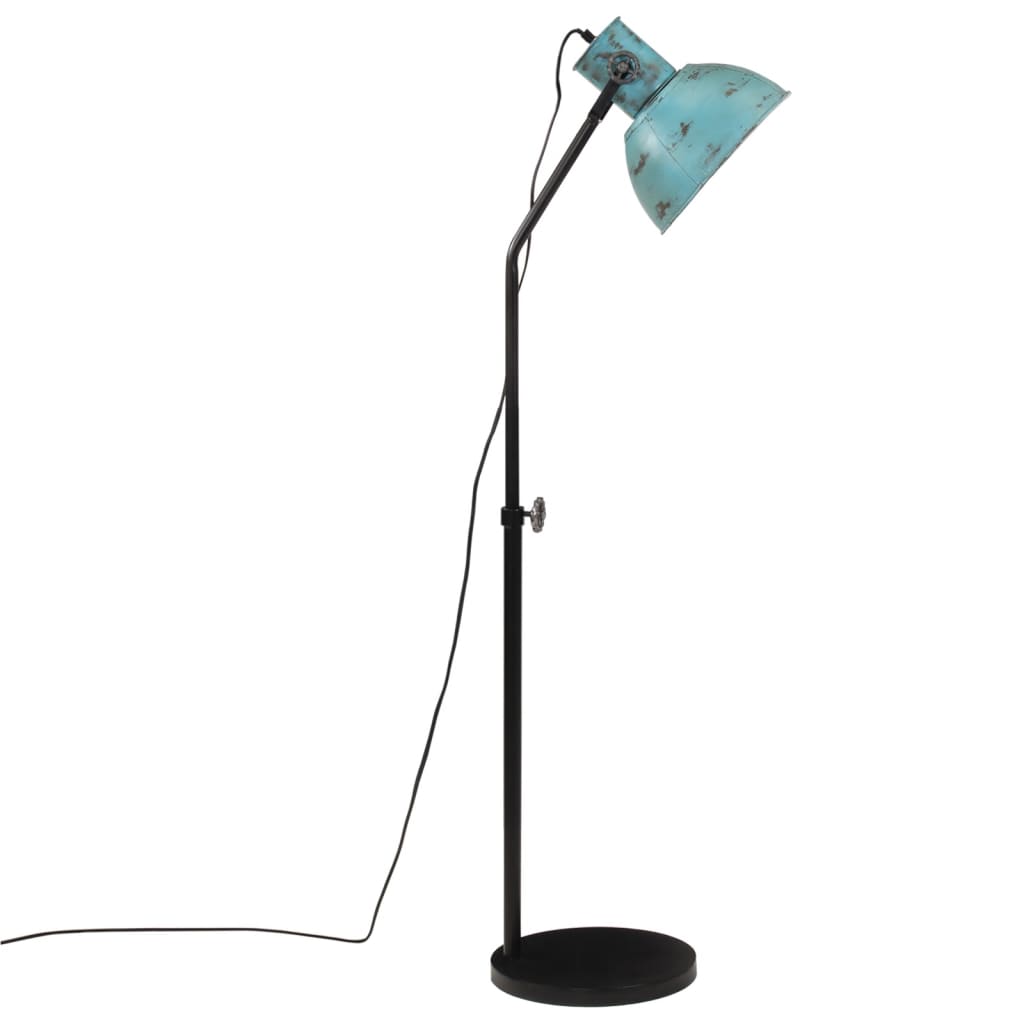 Floor Lamp 25 W Antique Blue 30x30x90-150 cm E27