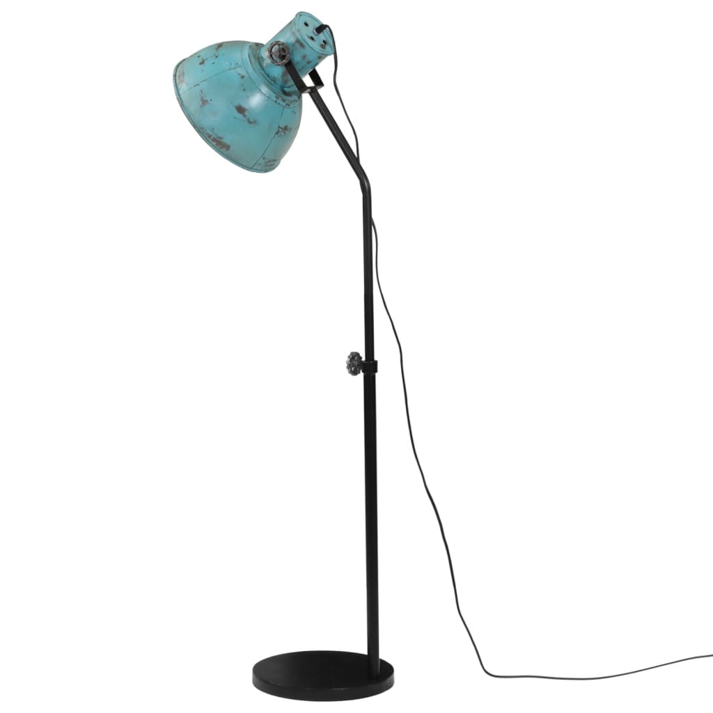 Floor Lamp 25 W Antique Blue 30x30x90-150 cm E27