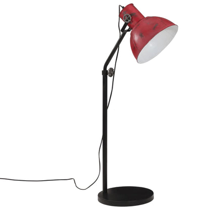 Lampada da Terra 25 W Rosso Anticato 30x30x90-150 cm E27