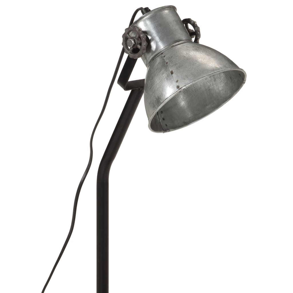 Lampada da Scrivania 25 W Argento Vintage 17x17x60 cm E27 - homemem39