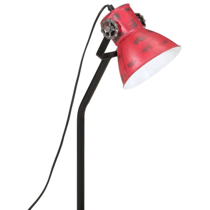 Lampada da Scrivania 25 W Rosso Anticato 17x17x60 cm E27