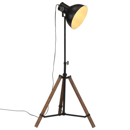 Floor Lamp 25 W Black 75x75x90-150 cm E27