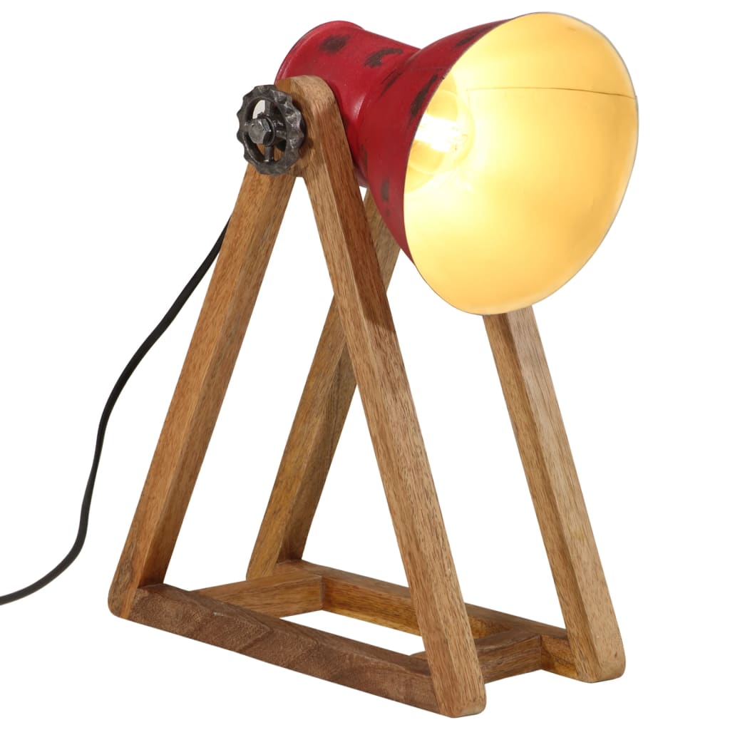 Desk Lamp 25 W Antique Red 30x17x40 cm E27