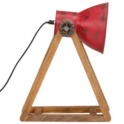 Lampada da Scrivania 25 W Rosso Anticato 30x17x40 cm E27