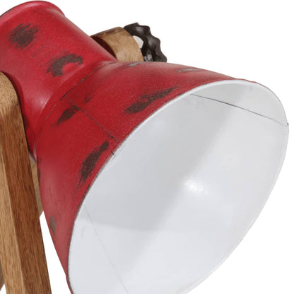 Lampada da Scrivania 25 W Rosso Anticato 30x17x40 cm E27