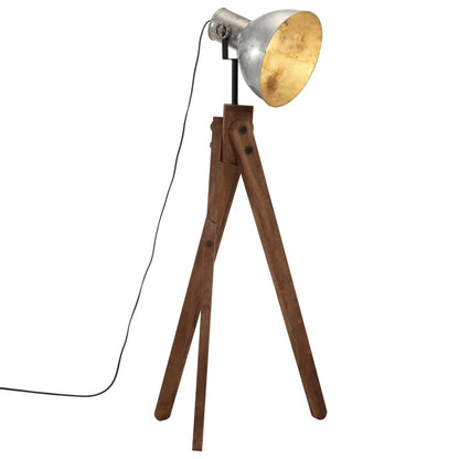 Floor Lamp 25 W Vintage Silver 45x45x120 cm E27