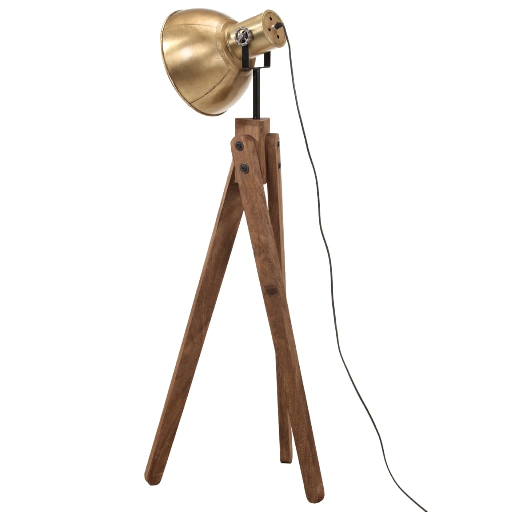 Floor Lamp 25 W Antique Brass 45x45x120 cm E27