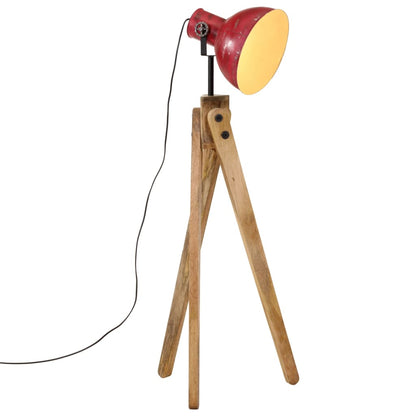 Floor Lamp 25 W Antique Red 45x45x120 cm E27