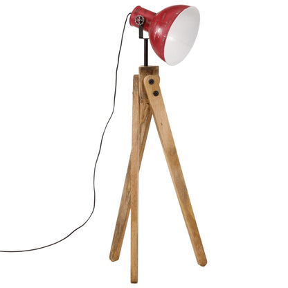 Floor Lamp 25 W Antique Red 45x45x120 cm E27