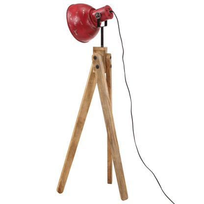 Floor Lamp 25 W Antique Red 45x45x120 cm E27