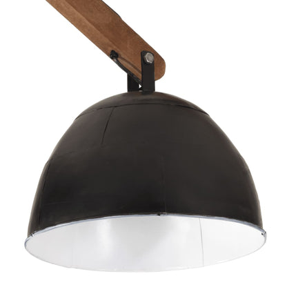 Lampada da Soffitto 25 W Nera 29x18x85 cm E27