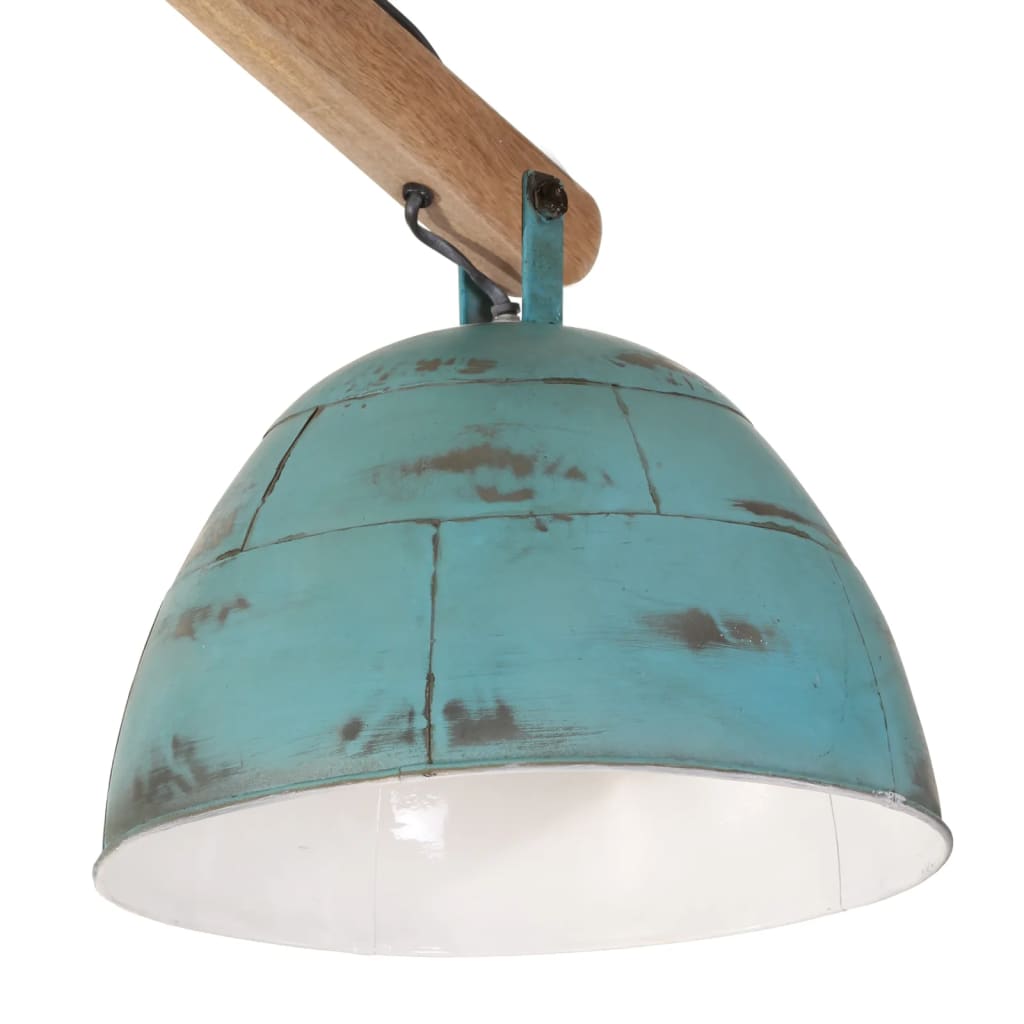 Lampada da Soffitto 25 W Blu Anticato 29x18x85 cm E27