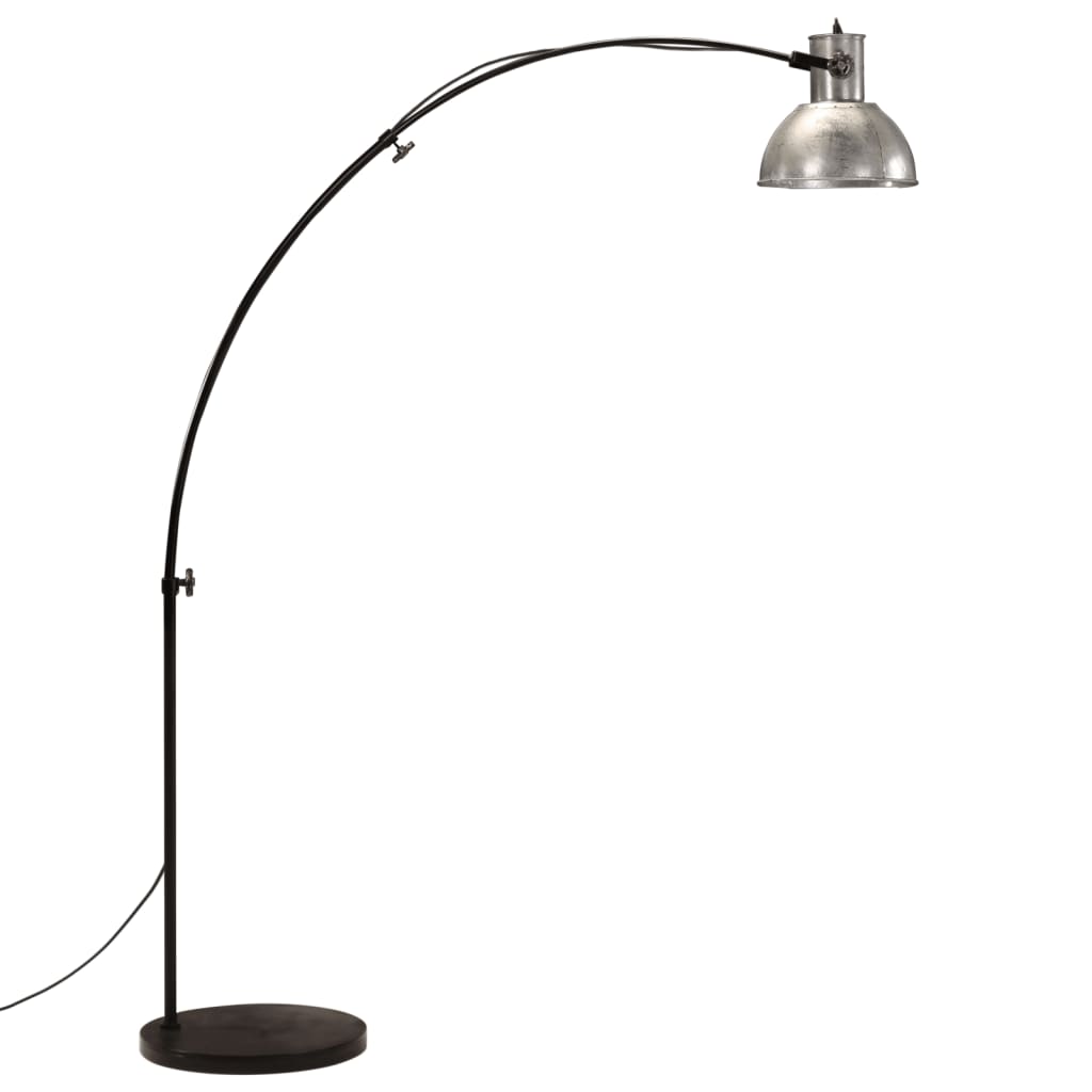 Lampada da Terra 25 W Argento Vintage 150 cm E27