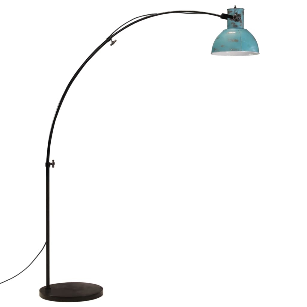 Lampada da Terra 25 W Blu Anticato 150 cm E27