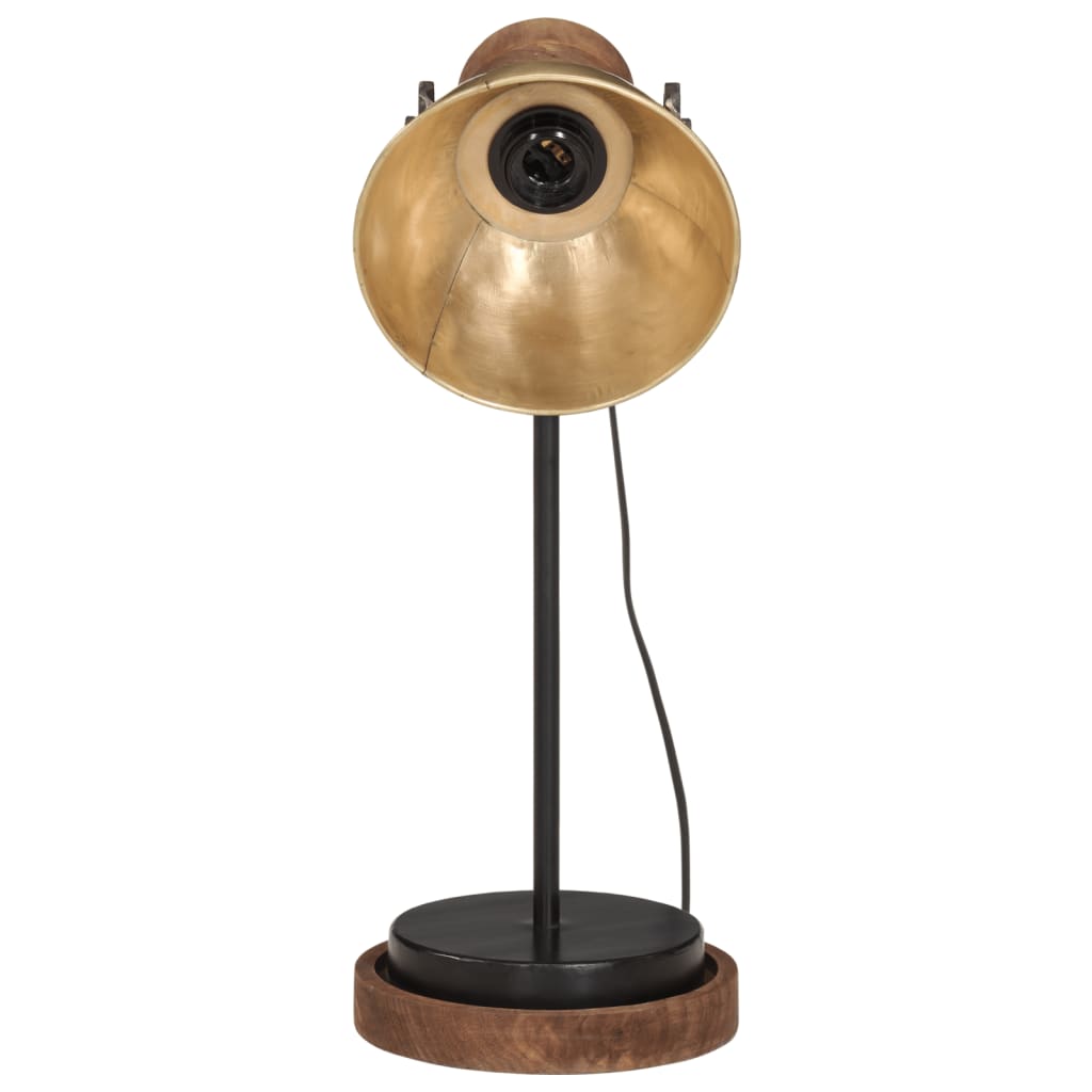 Lampada a Scrivania 25 W Ottone Anticato E27