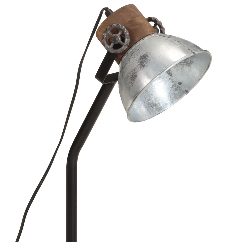 Lampada da Scrivania 25 W Argento Vintage 18x18x60 cm E27