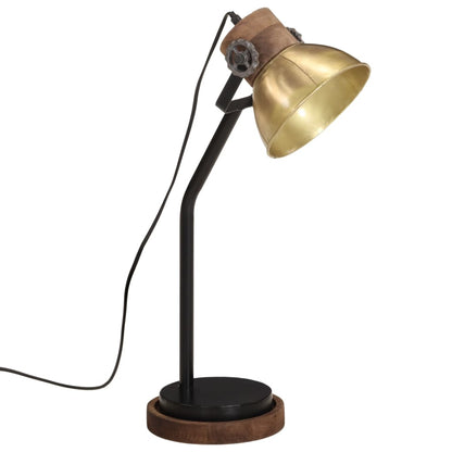 Lampada a Scrivania 25 W Ottone Anticato E27