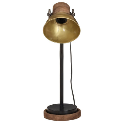 Lampada a Scrivania 25 W Ottone Anticato E27
