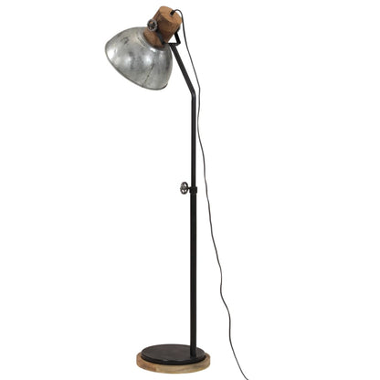 Lampada da Terra 25 W Argento Vintage 30x30x100-150 cm E27