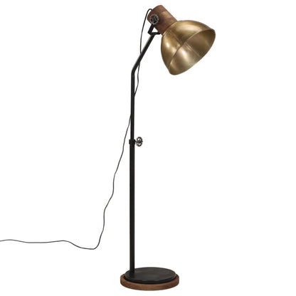 Lampada da Terra 25 W Ottone Anticato 30x30x100-150 cm E27 | homemem39