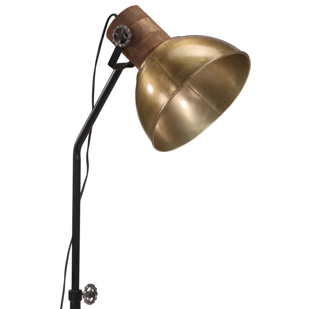 Lampada da Terra 25 W Ottone Anticato 30x30x100-150 cm E27 | homemem39