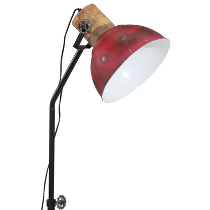 Lampada da Terra 25 W Rosso Anticato 30x30x100-150 cm E27