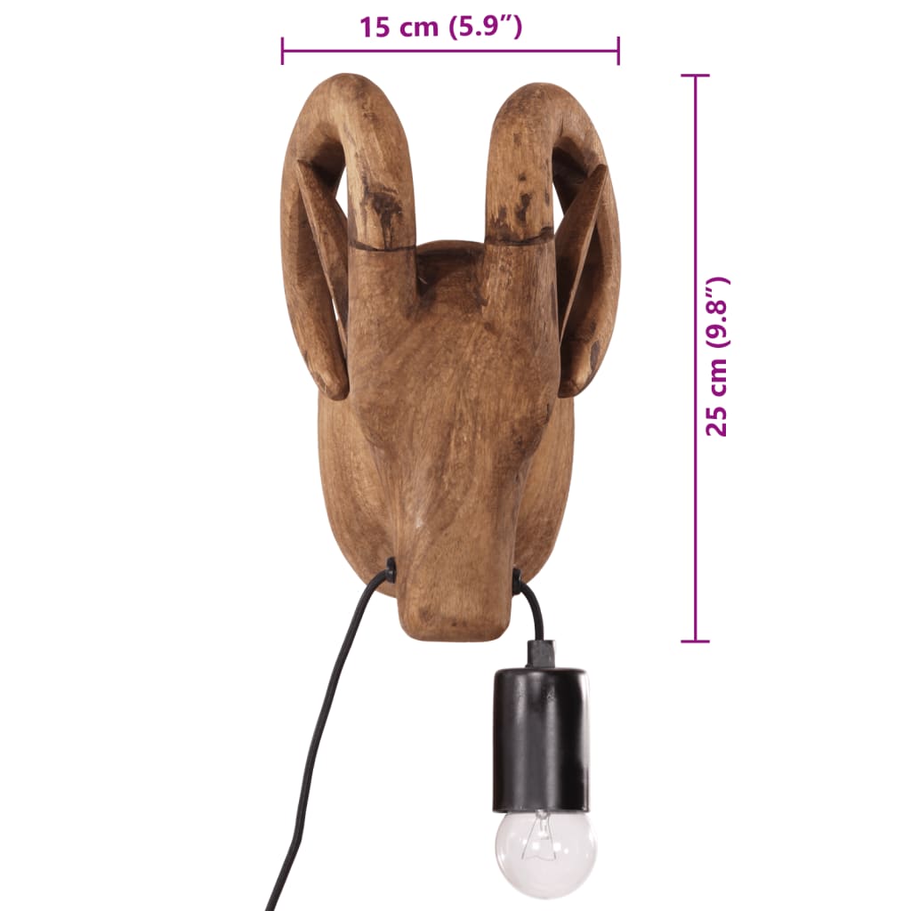 Lampada a Parete a Forma di Animale 25 W 15x24x25 cm E27 | homemem39