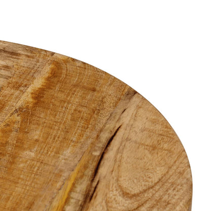 Tavolino da Salotto 35x35x45 cm Legno Massello Mango e Ferro | homemem39