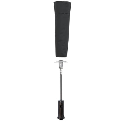 Copertura per Stufa a Piramide Nera 86x47x241 cm 420D Oxford - homemem39