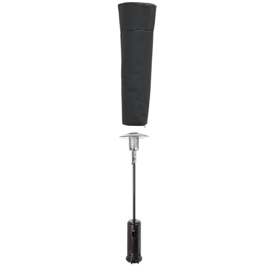 Copertura per Stufa a Piramide Nera 86x47x241 cm 420D Oxford - homemem39