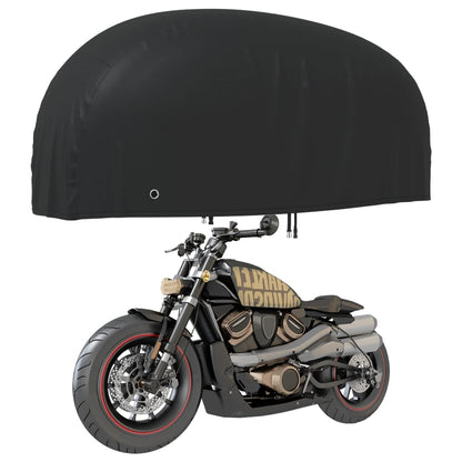 Copertura per Moto Nera 220x95x110 cm 210D Oxford