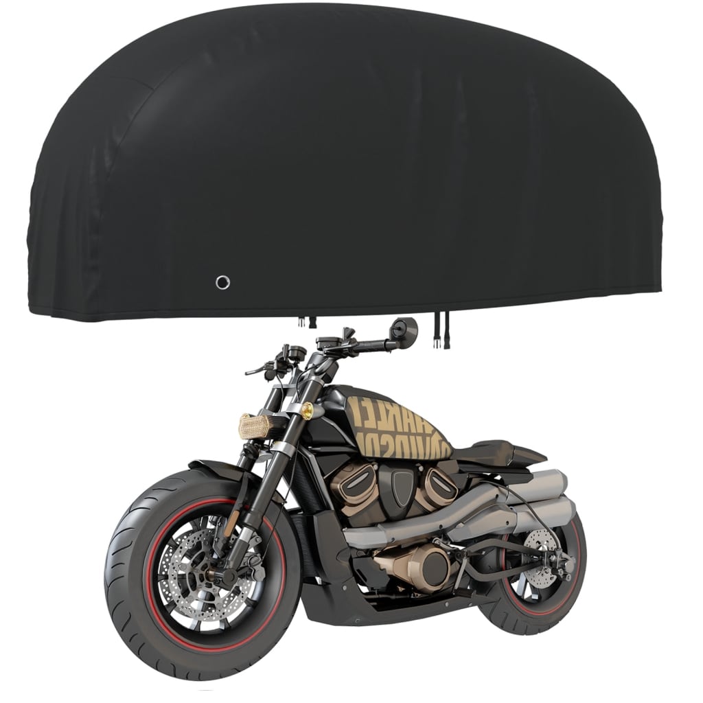 Copertura per Moto Nera 230x95x125 cm 210D Oxford