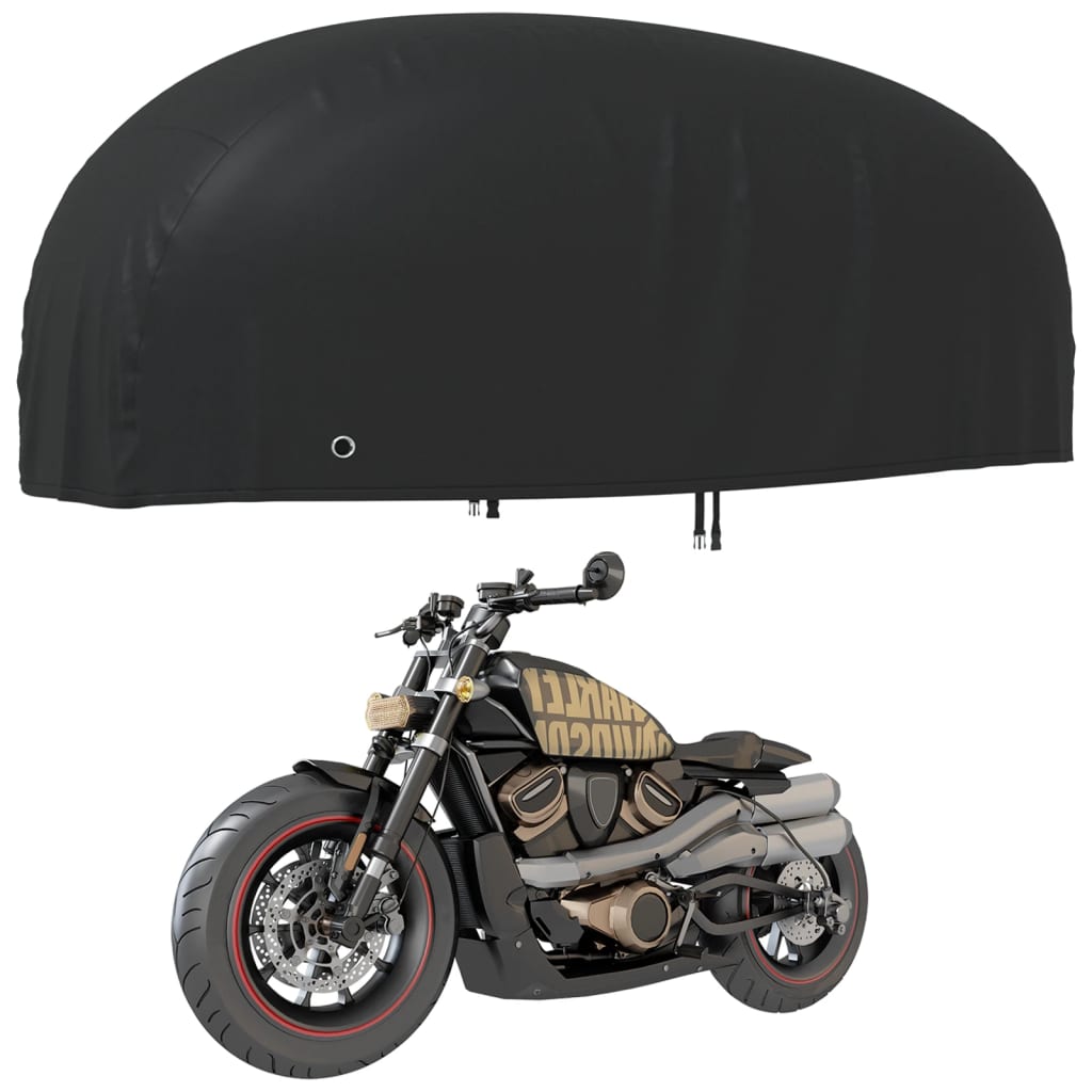 Copertura per Moto Nera 295x110x140 cm 210D Oxford