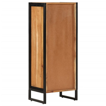 Mobile da Bagno 40x30x100 cm Legno Massello di Acacia e Ferro | homemem39
