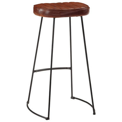 Sgabelli da Bar Gavin 2 pz Marrone Scuro 44x37,5x78 cm