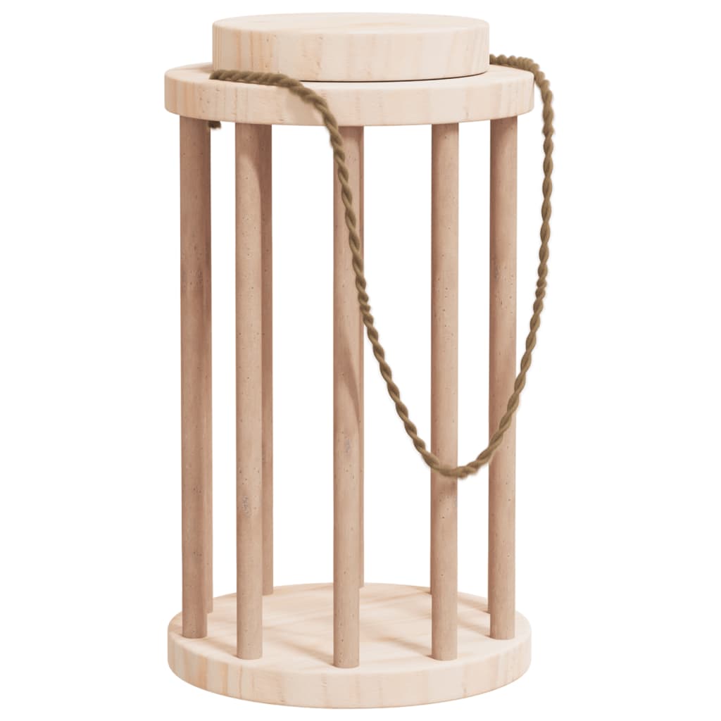 Mangiatoia per Conigli Ø15x25,5 cm in Legno Massello di Abete - homemem39