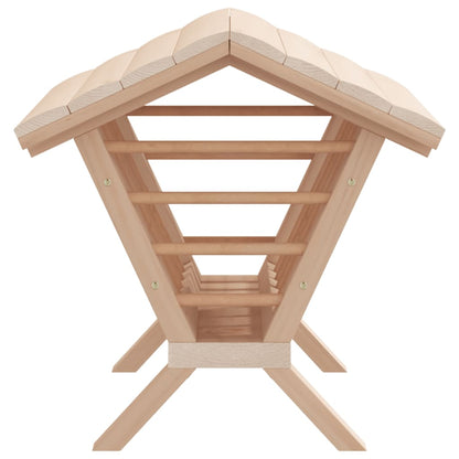 Mangiatoia per Conigli 44x33x33 cm in Legno Massello di Abete | homemem39
